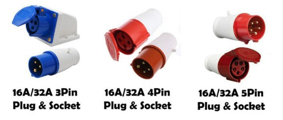 Industrial Plugs and Sockets (16A & 32A)